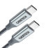 Фото #3 товара Kabel przewód USB Typ C - USB Typ C 5A 100W PowerDelivery 480Mbps 1.8 m szary