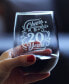 Фото #2 товара Cheers to 20 Years 20th Anniversary Gifts Stem Less Wine Glass, 17 oz