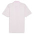 Puma Checkered Golf Short Sleeve Polo Shirt X Ap Mens Pink, White Casual 6239490