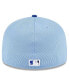 Men's Light Blue Toronto Blue Jays 2024 Batting Practice 59FIFTY Fitted Hat Синий, 7 - фото #3