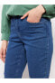 Фото #3 товара Modest Skinny Fit Düz Yırtık Detaylı Kadın Rodeo Jean Pantolon