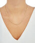 Фото #2 товара Macy's glitter Rope Link 18" Chain Link Necklace in 14k Gold