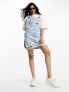 Фото #3 товара Dr Denim dungaree denim mini dress in blue