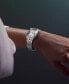 ფოტო #6 პროდუქტის Women's Swiss Toccata Stainless Steel Bracelet Watch 22.6x28.1mm