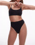 Фото #1 товара Topshop super soft knicker in black