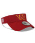 Men's Burgundy Washington Commanders 2022 Sideline Adjustable Visor