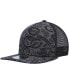 ფოტო #1 პროდუქტის Men's Black Cincinnati Reds Repeat A-Frame 9FIFTY Trucker Snapback Hat