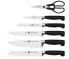Zwilling 35145-007-0 - Knife set - Stainless steel - Plastic - Stainless steel - Black - 2.59 kg