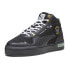 Фото #2 товара Puma Pl Ca Pro Mid Logo High Top Mens Black Sneakers Casual Shoes 30795401