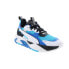Фото #4 товара Puma RS-Trck Super 39165502 Mens Blue Canvas Lifestyle Sneakers Shoes