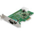 Фото #2 товара 1-port PCI Express RS232 Serial Adapter Card - PCIe RS232 Serial Host Controller Card - PCIe to Serial DB9 - 16950 UART - Low Profile Expansion Card - Windows & Linux - PCIe - Serial - PCIe 1.1 - RS-232 - Green - 277385 h