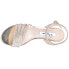 Nina Nelena Rhinestone Open Toe Wedding Womens Silver Dress Sandals NELENA-SPL