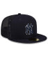 Фото #3 товара Men's Navy New York Yankees 2022 Batting Practice 59FIFTY Fitted Hat