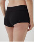 ფოტო #3 პროდუქტის Plus Size Cotton Foldover Brief 4-Pack