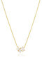 Fine gold-plated Ivrea necklace SJ-N12306-CZ-YG