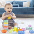 Фото #7 товара Детский брендовый конструкторский набор INFANTINO Super Soft «Складываемые кубики»