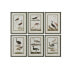 Фото #1 товара Картина для дома Home ESPRIT Птицы Cottage 40 х 2,5 х 54 см (6 штук)