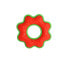 Фото #1 товара Игрушка для собак Dingo 17393 Красный Зеленый Резиновый 16,5 cm (1 Предметы)