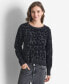 Women's Round-Neck Animal Chenille Sweater