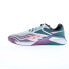 Фото #5 товара Reebok Nano X2 Mens Purple Canvas Lace Up Athletic Cross Training Shoes 10