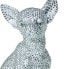 Decorative Figure Alexandra House Living Silver Plastic Dog 15 x 18 x 27 cm