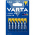 VARTA Power AAA Alkaline Battery 6 Units