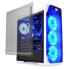 Фото #10 товара LC-Power Gaming 988W - Blue Typhoon - Midi Tower - PC - White - ATX - micro ATX - Mini-ITX - Metal - Gaming