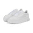 Фото #5 товара Puma Mayze Stack NU Leather 38844401 Womens White Lifestyle Sneakers Shoes