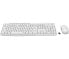 Фото #6 товара Logitech MK295 Silent Wireless Combo - Full-size (100%) - RF Wireless - QWERTY - White - Mouse included