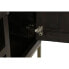 ТВ шкаф DKD Home Decor 140 x 40 x 55 cm Чёрный Металл древесина акации