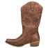 Фото #3 товара Roper Riley Flowers Round Toe Cowboy Womens Brown Casual Boots 09-021-1566-3129