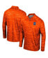 ფოტო #1 პროდუქტის Men's Orange Syracuse Orange Carson Raglan Quarter-Zip Jacket