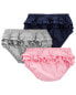 Baby 3-Pack Ruffle Diaper Cover NB