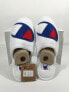 Champion Men's The Sleepover Cozy Fuzzy Bedroom Slippers Slides White New