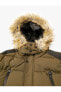 Фото #93 товара Куртка мужская Koton Стёганая с капюшоном и меховым воротником