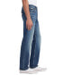 Men's Straight-Fit Medium-Wash Jeans