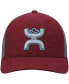 Фото #3 товара Men's Maroon, Gray Sterling Trucker Snapback Hat