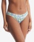 Women's Printed Daily Lace V-Kini Underwear