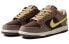 UNDEFEATED x Nike Dunk Low SP "Inside Out" 防滑轻便 低帮 板鞋 男女同款 棕黄 / Кроссовки Nike Dunk Low DH3061-200