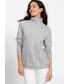 ფოტო #1 პროდუქტის Women's Long Sleeve Quarter Zip Sweater