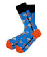 ფოტო #2 პროდუქტის Men's Koala Novelty Colorful Unisex Crew Socks with Seamless Toe Design, Pack of 1