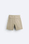 Jogger waist bermuda shorts