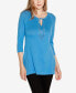 ფოტო #1 პროდუქტის Women's Raglan Sleeve Pointelle Sweater