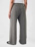 Фото #6 товара Wide-Leg Seamed Pull-On Pants