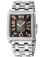 ფოტო #1 პროდუქტის Women's Avenue of Americas Mini Swiss Quartz Silver-Tone Stainless Steel Bracelet Watch 32mm