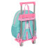 Фото #3 товара Школьный рюкзак с колесиками Peppa Pig бирюзовый (27 x 32 x 10 cm)