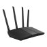 Фото #1 товара ASUS RT-AX57 - Wi-Fi 6 (802.11ax) - Dual-band (2.4 GHz / 5 GHz) - Ethernet LAN - Black - Tabletop router