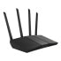 ASUS RT-AX57 - Wi-Fi 6 (802.11ax) - Dual-band (2.4 GHz / 5 GHz) - Ethernet LAN - Black - Tabletop router - фото #1