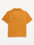 Фото #3 товара Short-Sleeve Soft-Knit Utility Pocket Shirt for Boys