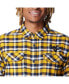 Фото #3 товара Men's Gold West Virginia Mountaineers Flare Gun Flannel Long Sleeve Shirt